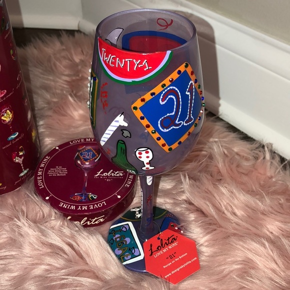 Lolita 21 Wine Glass - Picture 2 of 8